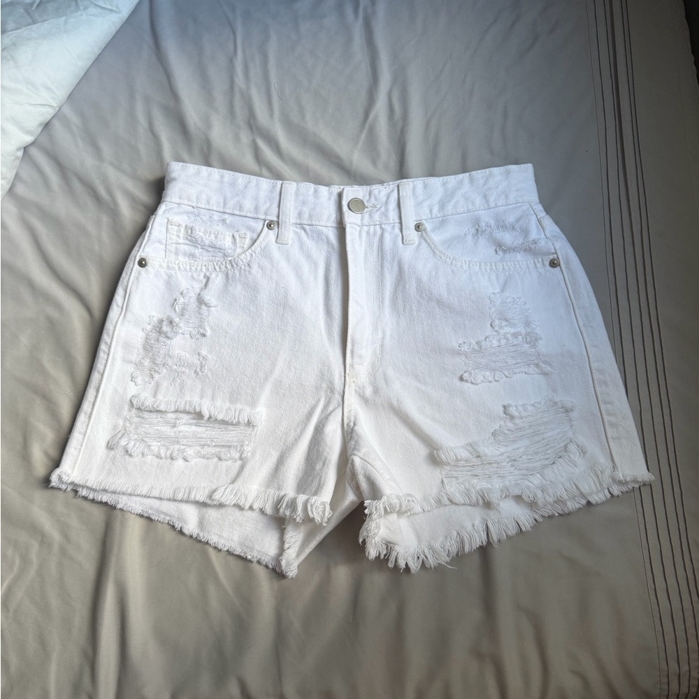 JBD white denim shorts NWOT